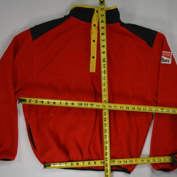Vintage Marlboro Adventure Snap Button Pullover Fleece Sweatshirt - XL - Picture 5 of 6